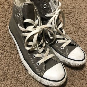 Gray Converse High Top